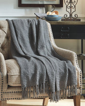 Load image into Gallery viewer, Rowena - Gray - Throw (3/CS)