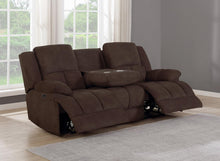 Load image into Gallery viewer, Brown - Waterbury Upholstered Power Sofa Brown