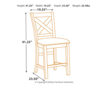 Load image into Gallery viewer, Moriville - Beige - Upholstered Barstool (2/CN)