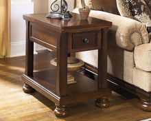Load image into Gallery viewer, Porter - Rustic Brown - Chair Side End Table