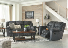 Load image into Gallery viewer, Capehorn - Granite - DBL Rec Loveseat w/Console
