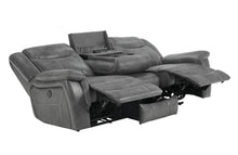 Load image into Gallery viewer, Conrad Motion Collection - Grey - Conrad 3-piece Power Living Room Set Grey