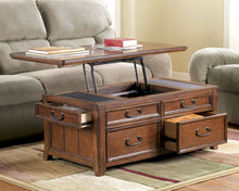 Load image into Gallery viewer, Woodboro - Dark Brown - Lift Top Cocktail Table