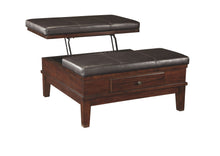 Load image into Gallery viewer, Gately - Medium Brown - Ottoman Cocktail Table