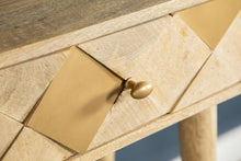 Load image into Gallery viewer, Rectangular Storage Console Table Natural
