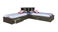 Load image into Gallery viewer, Napoleon Collection - Napoleon Twin Bed Corner Gunsmoke
