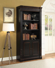 Load image into Gallery viewer, Rowan Collection - Rowan 2-door Bookcase Espresso And Chestnut