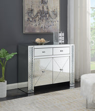 Load image into Gallery viewer, 2-drawer Accent Cabinet Clear Mirror