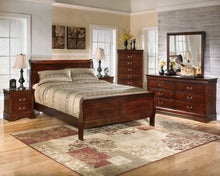 Load image into Gallery viewer, Alisdair - Dark Brown - 6 Pc. - Dresser, Mirror, Chest, Queen Sleigh Bed, Nightstand
