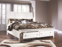 Load image into Gallery viewer, Prentice - White - 5 Pc. - Dresser, Mirror, Queen Sleigh Bed with 2 Storage Drawers