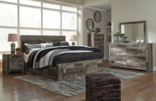 Load image into Gallery viewer, Derekson - Multi Gray - 5 Pc. - Dresser, Mirror, Queen Panel Bed