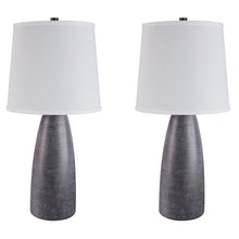 Load image into Gallery viewer, Shavontae - Gray - Poly Table Lamp (2/CN)