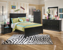 Load image into Gallery viewer, Maribel - Black - 5 Pc. - Dresser, Mirror, Full Panel Bed