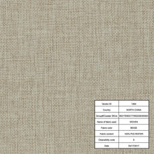 Load image into Gallery viewer, Accents : Chairs - Oatmeal - Armless Tufted Back Accent Chair Oatmeal