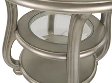 Load image into Gallery viewer, Coralayne - Silver Finish - Round End Table