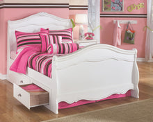 Load image into Gallery viewer, Exquisite - White - Full Sleigh Bed