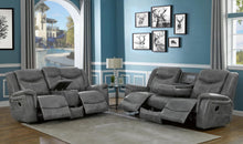 Load image into Gallery viewer, Conrad Motion Collection - Grey - Conrad 2-piece Living Room Set Grey
