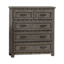 Load image into Gallery viewer, Napoleon Collection - Napoleon 5-drawer Chest With Paneled Design Gunsmoke