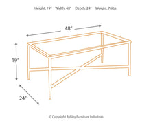 Load image into Gallery viewer, Augeron - Black - Occasional Table Set (3/CN)