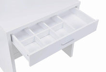 Load image into Gallery viewer, White - 2-piece Vanity Set With Lift-top Stool White