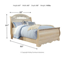 Load image into Gallery viewer, Catalina - Antique White - 5 Pc. - Dresser, Mirror, Queen Sleigh Bed