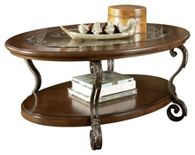 Load image into Gallery viewer, Nestor - Medium Brown - Oval Cocktail Table