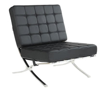 Load image into Gallery viewer, Accents : Chairs - Black - Armless Upholstered Accent Chair Black