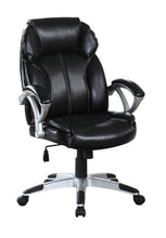 Load image into Gallery viewer, Home Office : Chairs - Black - Adjustable Height Office Chair Black And Silver