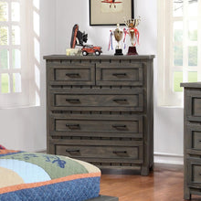 Load image into Gallery viewer, Napoleon Collection - Napoleon 5-drawer Chest With Paneled Design Gunsmoke