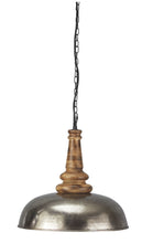 Load image into Gallery viewer, Joziah - Antique Silver Finish - Metal Pendant Light (1/CN)