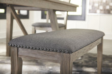 Load image into Gallery viewer, Aldwin - Gray - Upholstered Bench