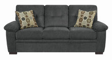 Load image into Gallery viewer, Charcoal - Fairbairn Upholstered Sofa Charcoal