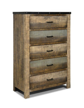 Load image into Gallery viewer, Sembene Bedroom Collection - Sembene 5-drawer Chest Antique Multi-color