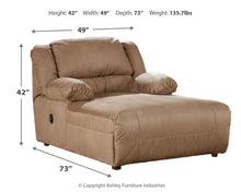 Load image into Gallery viewer, Hogan - Mocha - Press Back Chaise