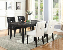 Load image into Gallery viewer, Newbridge Collection - Black - Anisa Open Back Upholstered Dining Chairs Black (Set of 2)