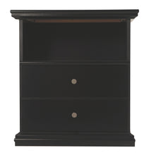 Load image into Gallery viewer, Maribel - Black - One Drawer Night Stand