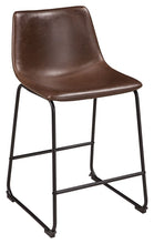 Load image into Gallery viewer, Centiar - Brown - Upholstered Barstool (2/CN)