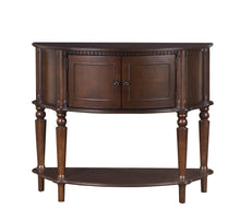 Load image into Gallery viewer, Console Table With Curved Front Brown