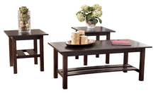Load image into Gallery viewer, Lewis - Medium Brown - Occasional Table Set (3/CN)