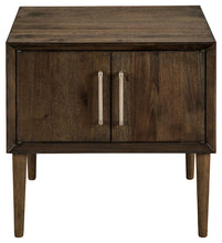 Load image into Gallery viewer, Kisper - Dark Brown - Square End Table