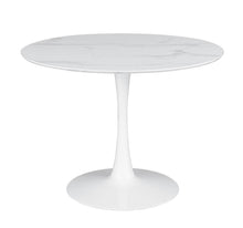 Load image into Gallery viewer, Arkell 40-inch Round Pedestal Dining Table White