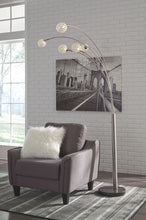Load image into Gallery viewer, Winter - Silver Finish - Metal Arc Lamp (1/CN)
