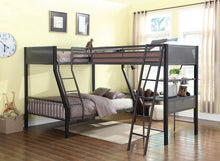 Load image into Gallery viewer, Meyers Bunk Bed - Meyers Twin Loft Add-on Black And Gunmetal