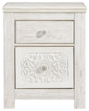 Load image into Gallery viewer, Paxberry - Whitewash - Two Drawer Night Stand