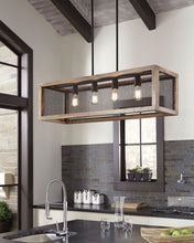 Load image into Gallery viewer, Jodene - Brown/Black - Wood Pendant Light (1/CN)