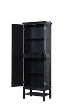 Load image into Gallery viewer, 2-door Accent Cabinet Rich Brown And Black