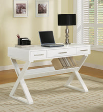 Load image into Gallery viewer, Krista Collection - Krista 3-drawer Writing Desk White