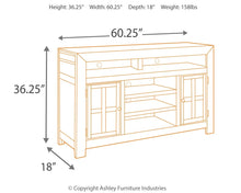 Load image into Gallery viewer, Gavelston - Black - LG TV Stand w/Fireplace Option