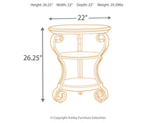 Load image into Gallery viewer, Nestor - Medium Brown - Chair Side End Table