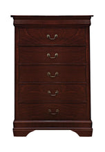 Load image into Gallery viewer, Louis Philippe Collection - Louis Philippe Red Brown Five-drawer Chest